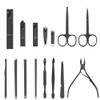 36 PCs Professional Manicure Set Pedicure Grooming Kit Includes Scissors, Nail Files, and Travel Case Perfect for at-Home,Red 36 in 1 view 2