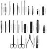 36 PCs Professional Manicure Set Pedicure Grooming Kit Includes Scissors, Nail Files, and Travel Case Perfect for at-Home,Red 36 in 1 view 4