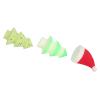 3pcs Christmas Themed Makeup Sponge Set, Elasticity, Breathable, for Liquid Cream Blending, Skin Friendly Hydrophilic Polyurethane Material view 3