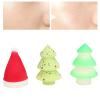 3pcs Christmas Themed Makeup Sponge Set, Elasticity, Breathable, for Liquid Cream Blending, Skin Friendly Hydrophilic Polyurethane Material view 4
