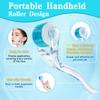 Derma Roller - TUMAKOU Microneedle Roller for Face Scalp Hair - Beard Roller for Women and Men (White) view 3
