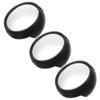 XCHOKPDG 6 Pcs Computer Mirror Clip on Mirror Mini Makeup Mirror Clip on Cubicle Mirror Computer Magnify Mirror Cabinet Rearview Monitors Mini-pc Desk High Strength Pc Work Indoor/259 view 3
