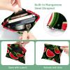 2Pcs Shrapnel Pouch for Purse, Cartoon Watermelon-19 Waterproof Makeup Bag, Portable Pouch for Women Gifts view 3