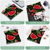 2Pcs Shrapnel Pouch for Purse, Cartoon Watermelon-19 Waterproof Makeup Bag, Portable Pouch for Women Gifts view 4