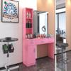 Salon Station Barber Stations Styling Station Barber Beauty Spa Salon Equipment Set with Mirror view 2