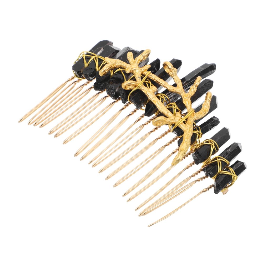 Beatifufu Crystal Alloy Hair Comb for Women Handmade Bridal Headpiece Rhinestone Hair Accessory for Weddings and Special Occasions Elegant Hair Jewelry for Brides