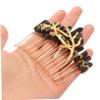 Beatifufu Crystal Alloy Hair Comb for Women Handmade Bridal Headpiece Rhinestone Hair Accessory for Weddings and Special Occasions Elegant Hair Jewelry for Brides view 4