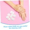 LIFKOME Pure Cotton Balls for Makeup Removal 500g Soft Absorbent Organic Cotton for Nail Care and Cosmetic Use for Gel Polish Removal and Hygiene view 3