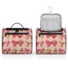 Adornori Bow Travel Toiletry Bag for Women Large Capacity Wide-open Makeup Organizer Cosmetic Travel Bags for Toiletries, Cute view 4