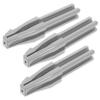 KAILIKETIY 3pcs Eyebrow Pencil Sharpener Tool Set for Women Eyebrow Makeup Auxiliary Tool Easy to Use for Beginners view 1