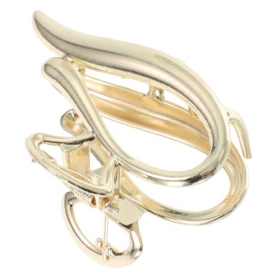 Beaupretty Stylish Hair Claw Clips for Women Non-Slip Shark Hair Clip Accessories 2-Pack Elegant Design for Everyday Use