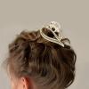 Beaupretty Stylish Hair Claw Clips for Women Non-Slip Shark Hair Clip Accessories 2-Pack Elegant Design for Everyday Use view 4