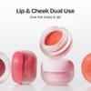 MILKTOUCH dearthing Blurry Effect Smooth Touch Pot - Lip and Blush, Soft Airy Matte Finish, Vivrant Color | Stocking Stuffers for Women (MTDTBTP-MB-COOL, 0.16 Fl Oz *2) view 2