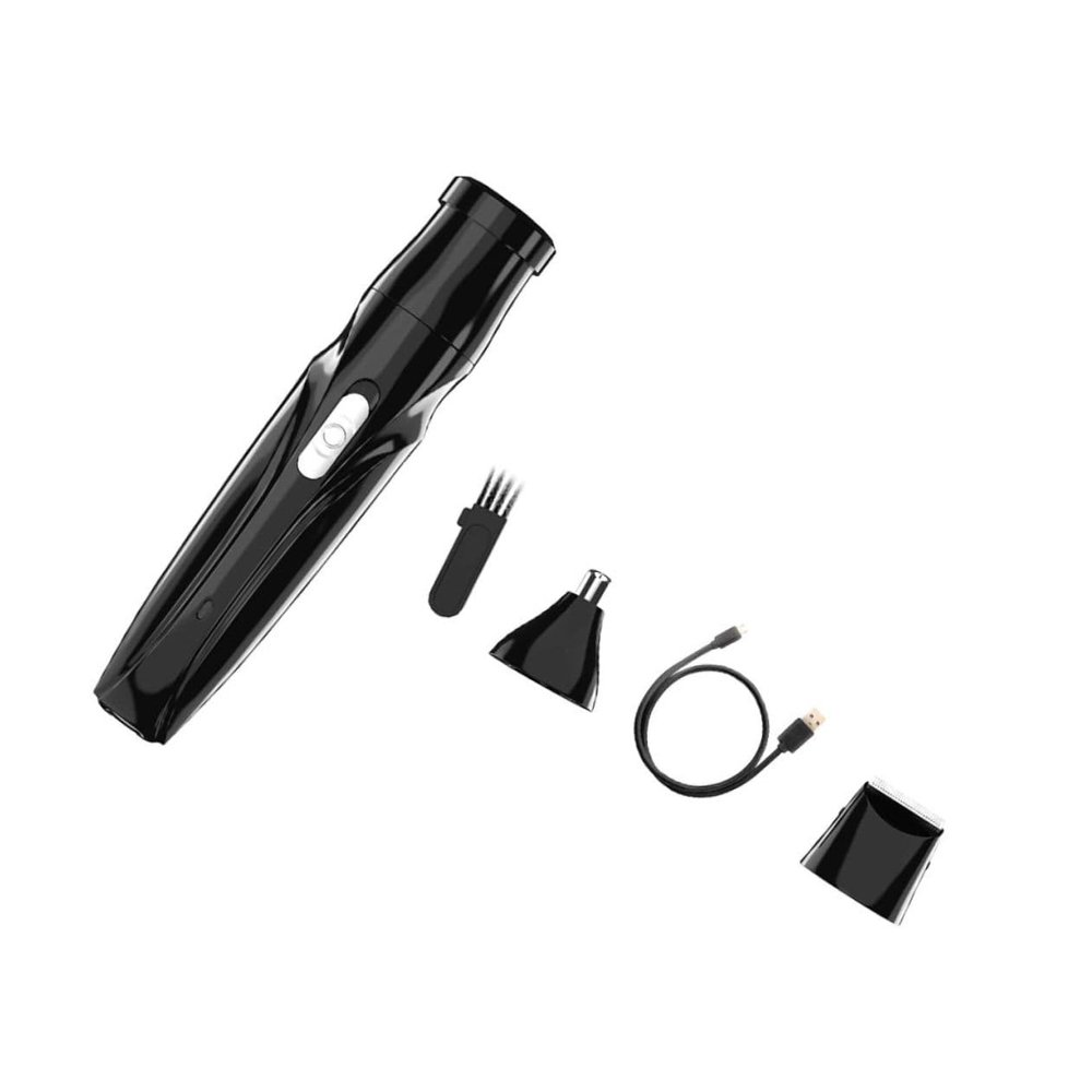 GALPADA 1set USB Rechargeable Nose Hair Trimmer Multipurpose Eyebrow Trimmer Removable Cutter Lightweight Design for Material Unisex Grooming Tool