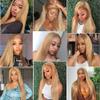30 32 34 Inch Raivide Color #27 Bundle Honey Blonde Straight Human Hair Bundles 300G Color 27 Straight Bundles Human Hair Honey Blonde Bundle view 2
