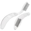 ELAYARD 2pcs Metal Eyelash Separator and Eyebrow Comb Portable Beauty Tool for Precise Grooming and Shaping Lightweight Design for Daily Use and Travel Construction view 1