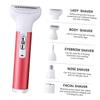 Healvian 1 Set USB Rechargeable Women Hair Removal Tool Electric Shaver for Eyebrows Nose Hair Trimming Lightweight and Skin Friendly Design view 4
