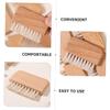 EXQUIMEUBLE 3pcs Fingernail Scrub Brush Multi-functional Nail Cleaning Brush for Manicure and Pedicure Portable and Lightweight for Clean under Nails and Dead Skin Removal view 3
