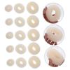 Vaguelly 15pcs Hair Bun Maker Hair Donut Shaper for Women Includes for Weddings Proms and Everyday Styling view 4
