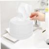 GALPADA 1 Pcs Disposable Facial Cleansing Towel Thick Cotton Makeup Remover Soft and Gentle for Sensitive Skin for Wet Dry Use Convenient for Travel and Daily Skincare view 4