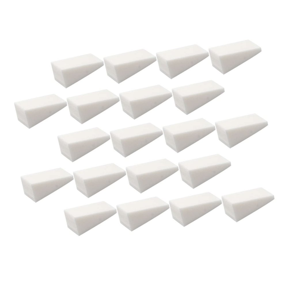 ARTSEWPLY 48pcs Gradient Nail Art Sponge Wedges Makeup Sponge for Cosmetic Application and Washable for Sky Nail Designs Skin Friendly