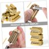 Ipetboom Brow Pencil Sharpener Cosmetic Tool for Eyebrow Liner and Beauty Pencils Four-Sided Design Easy to Use for Makeup Enthusiasts view 3