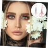 VALICLUD 6pcs High Scissors Eyebrow Trimmer and Eyelash Scissors for Grooming Lightweight and Compact Design view 2