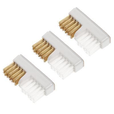 EPIGEIST Copper Wire Nail Drill Bit Cleaning Brush 3PCS Nail Art Tools for Professional Manicure Suitable for and