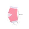 Beaupretty 2 Pairs Breathable Mesh Gel Heel Socks Moisturizing Short Socks for Men Women Comfy Moisture Wicking Foot Protection for Comfort view 2