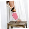 Beaupretty 2 Pairs Breathable Mesh Gel Heel Socks Moisturizing Short Socks for Men Women Comfy Moisture Wicking Foot Protection for Comfort view 4