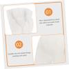 DONFAMDS Thick Disposable Face Towel Roll Soft Non-Woven Makeup Remover Wipes 1 Roll of Center Feed Facial Tissue for Travel and Daily Use view 3