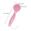 DECORNIJIA 3pcs Silicone Face Cleaning Brush Manual Exfoliating Pads for Gentle Skin Care Travel-Friendly Facial Scrubbers Dead Skin Removal Tools view 2