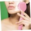 DECORNIJIA 3pcs Silicone Face Cleaning Brush Manual Exfoliating Pads for Gentle Skin Care Travel-Friendly Facial Scrubbers Dead Skin Removal Tools view 3
