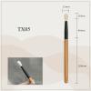 1pc Hand Crafted Makeup Brushes Soft Saibikoho Goat Hair Face Powder Blush Contour Eye Shadow Blending Brush Cypress Wood Handle Professional Make Up Brushes (TX05) view 2
