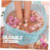 Gogogmee Portable Folding Foot Soaking Basin 1-Piece Foot Basin for Camping Travel and Outdoor Use Lightweight Compact view 2