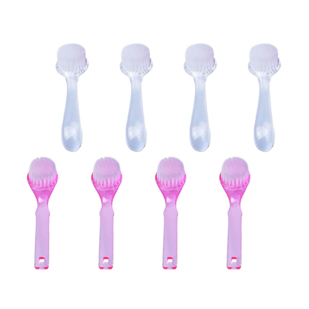 EPIGEIST 1set Nail Brush Non- Handle Fingernail Cleaning Brushes for Dust Removal for Home and Nail Salons Comfortable Grip Design
