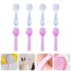 EPIGEIST 1set Nail Brush Non- Handle Fingernail Cleaning Brushes for Dust Removal for Home and Nail Salons Comfortable Grip Design view 3
