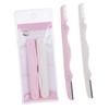 Beaupretty 12pcs Eyebrow Trimmer Set Double-sided for Precision Grooming Portable Hair Shaper Kit for Women Includes White Black White Options for Home and Outdoor Use view 2