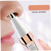 Didiseaon 5-in-1 Hair Trimmer for Women Rechargeable Washable Hair Trimmer and Eyebrow Razor for Ladies for Legs Grooming view 3