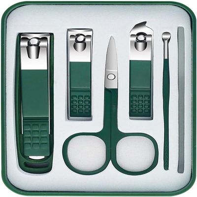 UHKOIXDFGQA Nail Clipper Set with Nail File Tools Toenail Care Professional Manicure Pedicure Grooming Kit for Home Use