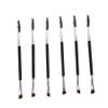 CTIRCHIU Double Ended Eyebrow and Lash Brush Set 6pcs Angled Spoolie and Eyebrow Makeup Tools for Precision Application for Eyelash Extensions and Brow Shaping view 1