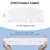 100 Count Disposable Headbands for Spa Headband for Washing Face Individually Wrapped Headbands for Women, Non-woven Fabric Facial Headband, Esthetician Supplies Makeup Artists & Salon Professionals view 3