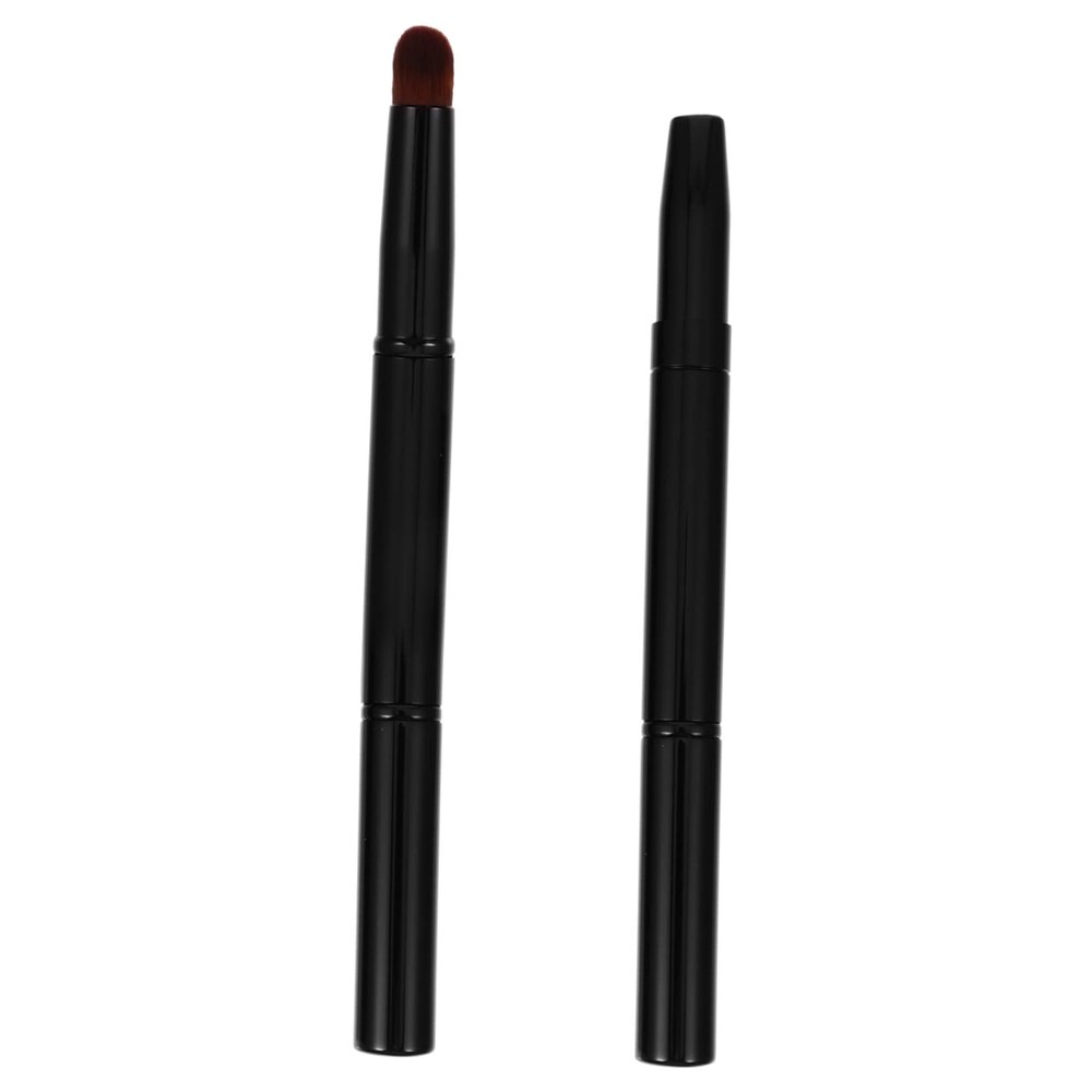 DECORNIJIA 2pcs Professional Dual-ended Eyebrow Makeup Brush Angled Beauty Tool for Precise Application Easy to Clean for Shaping Eyebrows and Eyeshadow