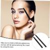 DECORNIJIA 2pcs Professional Dual-ended Eyebrow Makeup Brush Angled Beauty Tool for Precise Application Easy to Clean for Shaping Eyebrows and Eyeshadow view 4