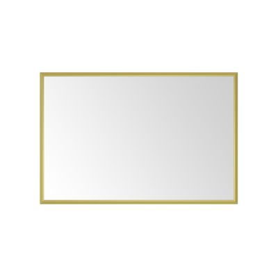 60 x 48 Inch Bathroom Mirror with Aluminum e, Rectangle Wall Mounted Vanity Mirror