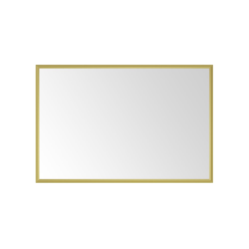 60 x 48 Inch Bathroom Mirror with Aluminum e, Rectangle Wall Mounted Vanity Mirror