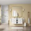 60 x 48 Inch Bathroom Mirror with Aluminum e, Rectangle Wall Mounted Vanity Mirror view 2
