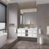 60 x 48 Inch Bathroom Mirror with Aluminum e, Rectangle Wall Mounted Vanity Mirror view 3