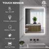 36" x 28" Dimmable Bathroom Mirror with Lights, 3 Colors Defogging view 4