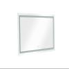 60 x 30 Inch LED Bathroom Mirror with Front and Backlight, Wall Mounted Vanity Mirror, Anti Fog, Memory, 3 Colors, Stepless Dimmable view 3